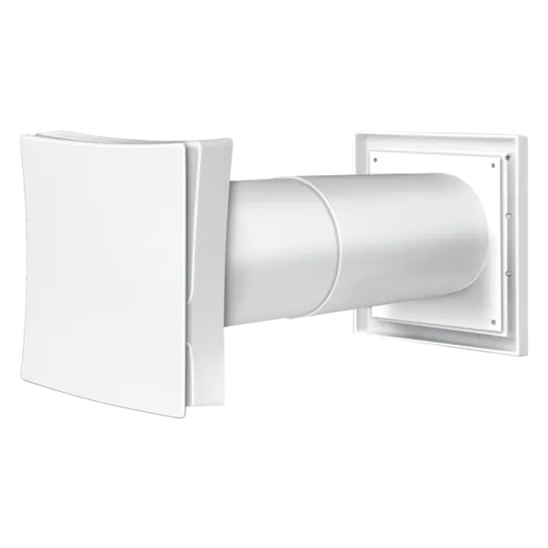 ps1018004 VentPro Wall vent inlets take in air for constant ventilation and designed to supply fresh air into your building.
It can fill the room with fresh air without opening windows.
It comes with a filter so dust, mosquito etc. will not come into the room.
You can safely leave the room, tightly closed all the windows and window vents, allowing the wall vent to perform their functions during your absence.
VentPro wall vent is installed to the outer wall of the building (houses, apartments, office etc.) Special design internal grille makes the airflow distribution smooth with no draughts.