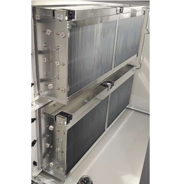 Electros static filter 1 GENERAL With the constant increase in atmospheric pollution, especially in the most industrialise countries, the demand for air filtration is growing sharply. In the context of sustainable development, the need to minimise the power consumption of plants has become of fundamental importance and is being widely researched. The new range of active electrostatic filters with integrated electronics, the FE SYSTEM series, has been designed and developed for this reason. Electrostatic filter FE SYSTEM is an alternative to traditional pocket filter and was designed to simplify the use of electrostatic filters in AHUs and Rooftops. Its use in ventilation systems, particularly in the air-conditioning sector, does not require changes in the construction and dimensional characteristics of the plant. FACTS The EFI-FE SYSTEM series consists of a new range of active electrostatic filters, very practical and usable in substitution or in addition to traditional mechanical filters (bag and pocket filters), in new and /or existing installations without adaptation costs. The electrostatic filters FE SYSTEM have been certified according to EN ISO 16890, which determines the new classification of filtration for “air filter for general ventilation”. The filters efficiency is determined with regard to the particulate classes ePM1, ePM2,5, ePM10, and COARSE which are also used as evaluation parameters by the WHO (World Health Organization) and environmental authorities. In addition, the Expansion Electronic electrostatic filters subjected to the tests of the UL867 standard have passed the tests and achieved the UL certification, a US standard that relates to the safety of equipment and specifically deals with the Safety of Electrostatic Air Filters. Performances / Features: High efficiency filtration on particles of 0,3-0,4 micron, comparable to class E10, E11 efficiency according to EN 1822:2009, and to filtration classes ePM1, ePM2,5, ePM 10 according to EN ISO 16890 Excellent solution to fight outside polluted air from PM10, PM2,5 and PM1 particles High reduction of bacteria and virus in the air Excellent protection of the heat exchanger and of the air pipes from obstruction of polluting agents Remote control/signal functioning from external PLC display or directly from the led in the filter. Considerable energy saving due to the low resistance on air-flow and therefore reduced voltage APPLICATION FIELDS The new range of electronic air filters FE SYSTEM, could be installed in: - Air handling units (electrostatic filter for AHU); - Rooftop (electrostatic filter for Rooftop); - Ventilation ducts.