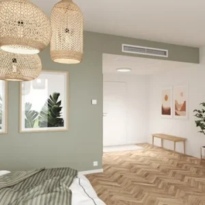 Comfort modules 2-way air distribution