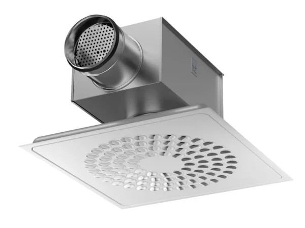 colibri ceiling circular productimage Square ceiling diffuser with nozzles for supply air Do you want to see the nozzle air diffuser in practice? Click here. Also available in the Extract air version Available with circular (COLIBRI Ceiling C) and rectangular (COLIBRI Ceiling R) nozzle pattern Suitable for VAV and DCV applications Fast and simple installation and commissioning through Swegon Quick Access Manages airflows substantially below room temperature (High DT) Designed for modular suspended ceilings ALS commissioning box with 1 or 2 changes in dimension between the inlet and outlet Available in a version with low installation height 100% flexible spread pattern Adapter for false ceilings Air diffuser size 250-500 and 315-500 adapted for ADAPTER Standard colour White RAL 9003 5 alternative standard colours Other colours upon request