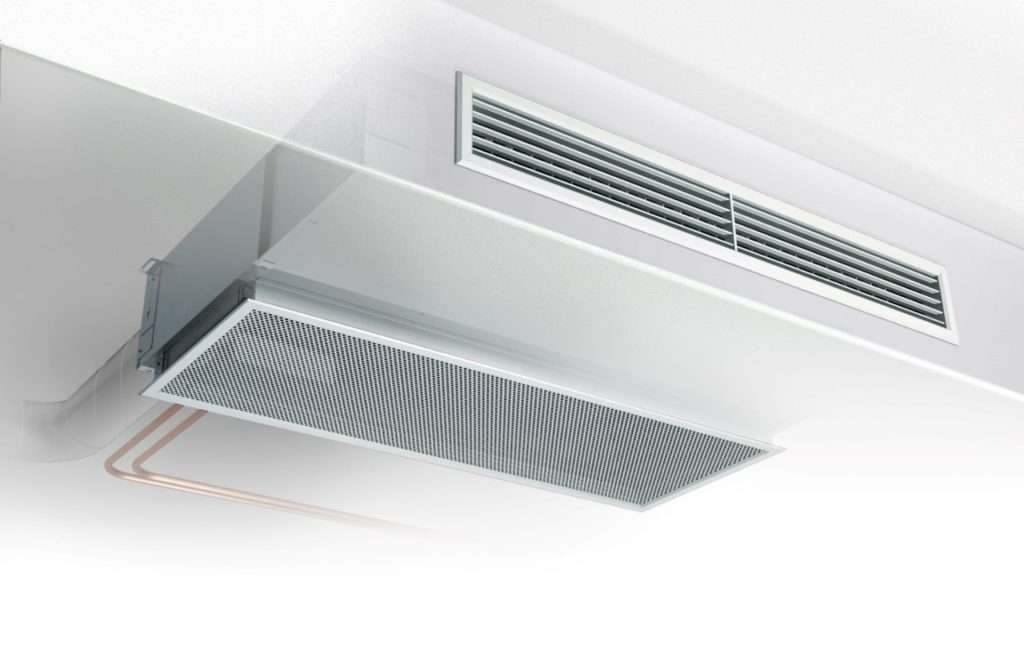 Paragon image 1 1024x666 1 The PARAGON family is a series of comfort modules with a high capacity for installation in the ceiling or wall. The product is particularly popular in hotels and care rooms with its compact dimensions and high performance.