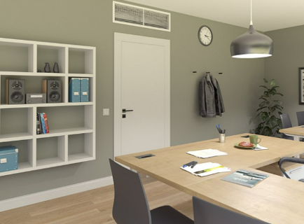 Picture9 The PARAGON family is a series of comfort modules with a high capacity for installation in the ceiling or wall. The product is particularly popular in hotels and care rooms with its compact dimensions and high performance.