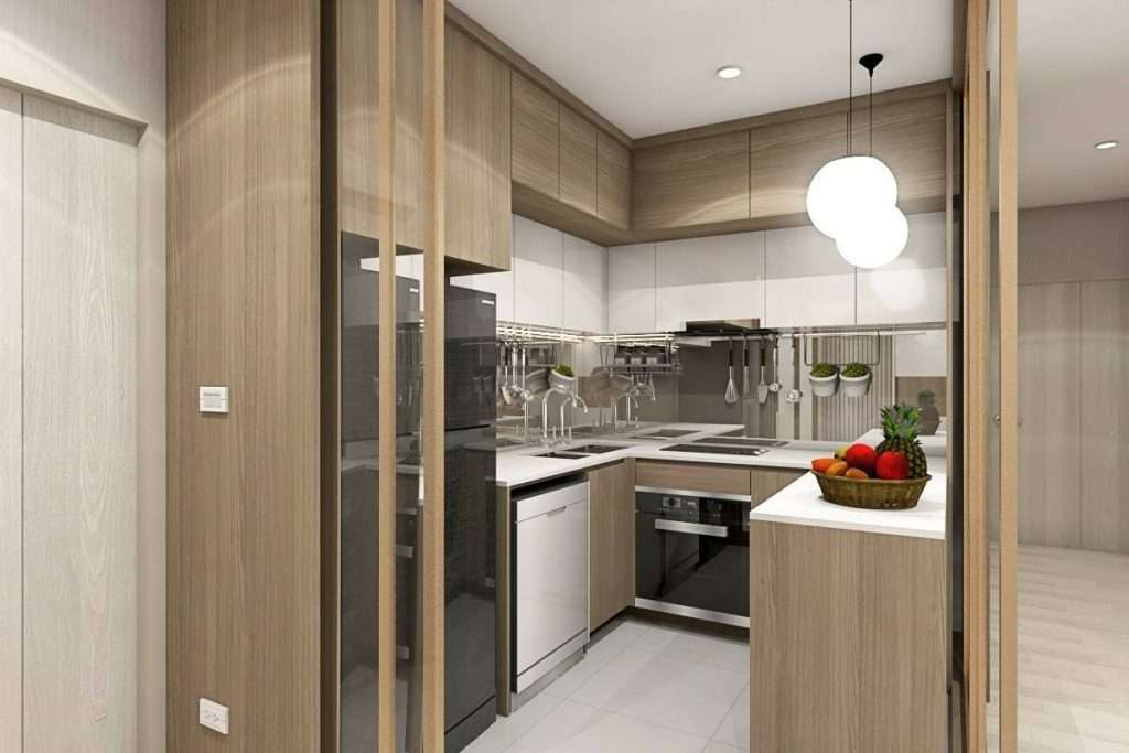 231152 Life One Wireless is a condominium project located in Bangkok and one of their condo owners came to us in need of a properly filtered ventilation system due to the high pollution in the area. The customer was very happy with the improved indoor air quality. In this condominium we faced the problem of a small sized ceiling. This often occurs since the architect didn't have duct ventilation in mind. To combat this issue we placed the ducts wisely and used flat silencers.