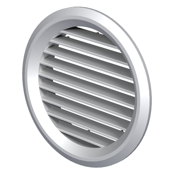 mv100125150bvasafront8004 Application: Decoration of supply and exhaust vents of public, residential and industrial ventilation systems. Used for correct air flow distribution in premises. Wall or ceiling mounting. Design: Made of quality and durable plastic. Fixing with screws or glue. Modifications with air flow regulator and a protecting insect screen are available.